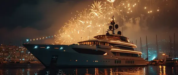St Barths New Year’s Eve 2027 yacht charter