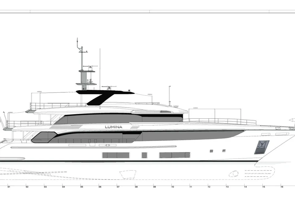 Lumina, 2026 Benetti Class 44M (B.Now), layout 1
