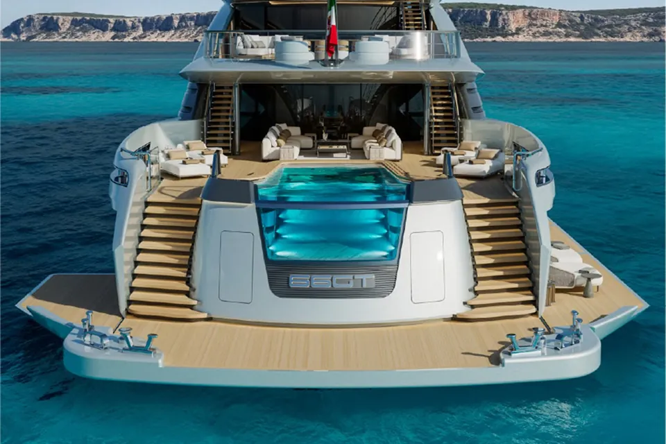 2029 ISA Yachts GranTurismo 66M, photo 4