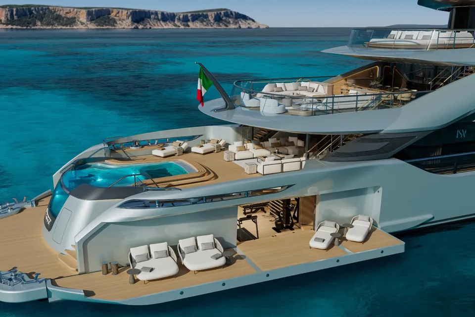 2029 ISA Yachts GranTurismo 66M, photo 5