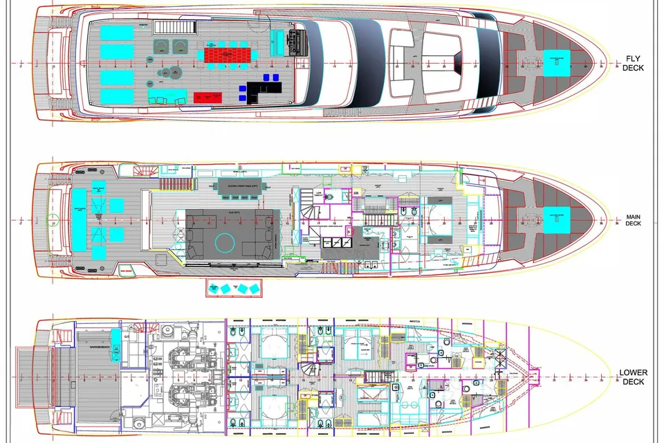 Lady Lu', 2023 Sanlorenzo SL120 Asymmetric, layout 1
