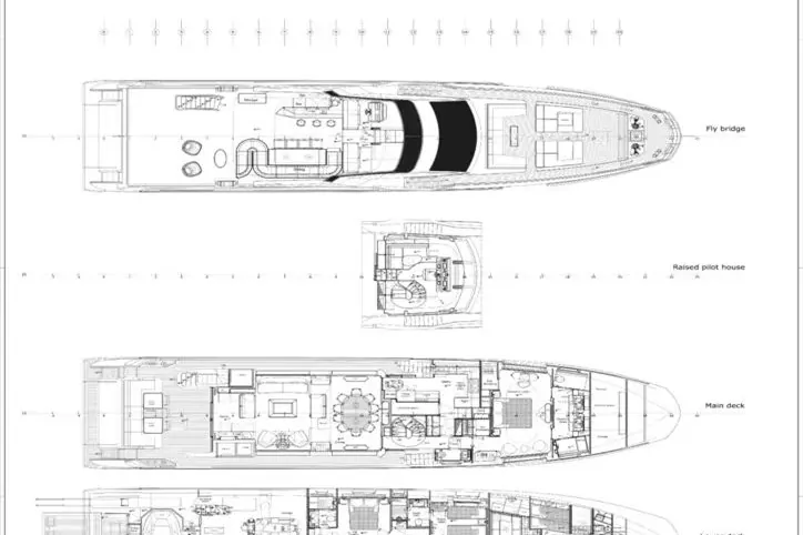 La Mama, 2022 Azimut Grande 32M, layout 2