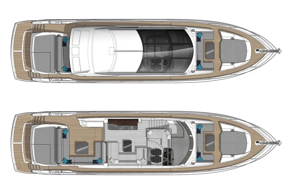 Heather Rose, 2022 Sunseeker Predator 74 XPS, layout 1
