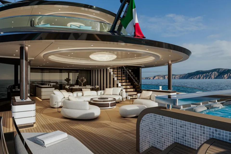2030 ISA Yachts Amarcord 82M, photo 2