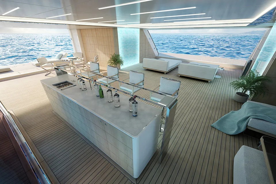 2030 ISA Yachts 80 CONTINENTAL, photo 13