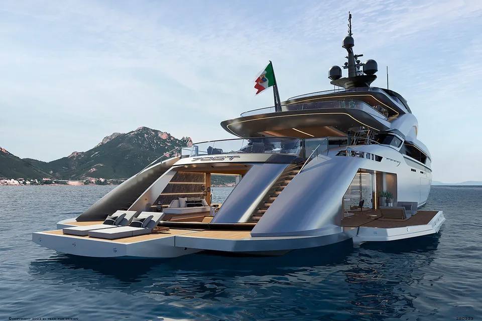 2030 ISA Yachts GRANTURISMO 70, photo 5