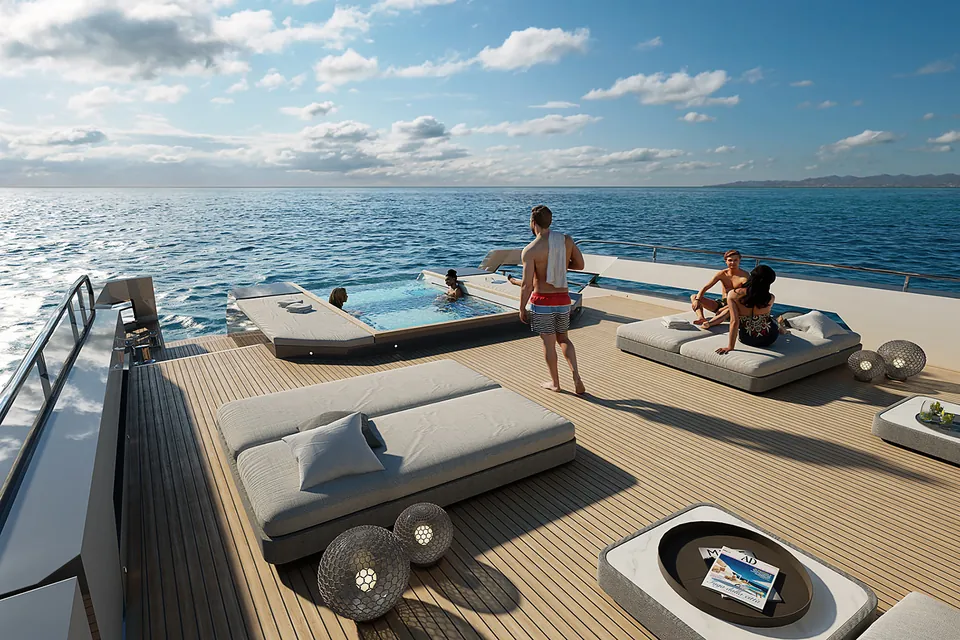 2028 Columbus Yachts Crossover 42M, photo 8