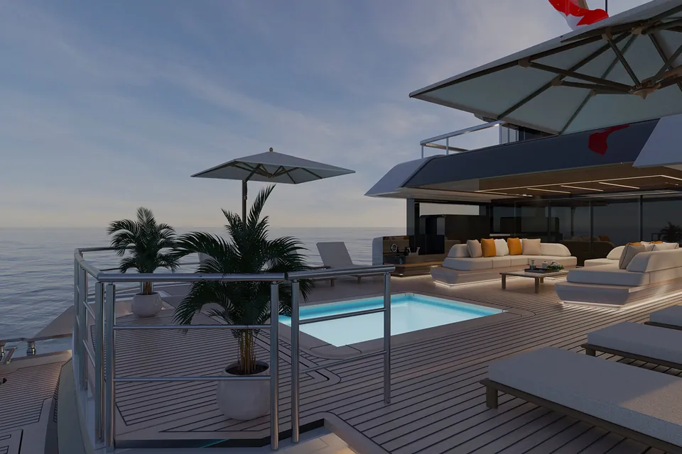 2029 Bering Yachts B130, photo 9