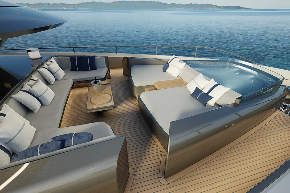 2028 ISA Yachts Granturismo 33, photo 11