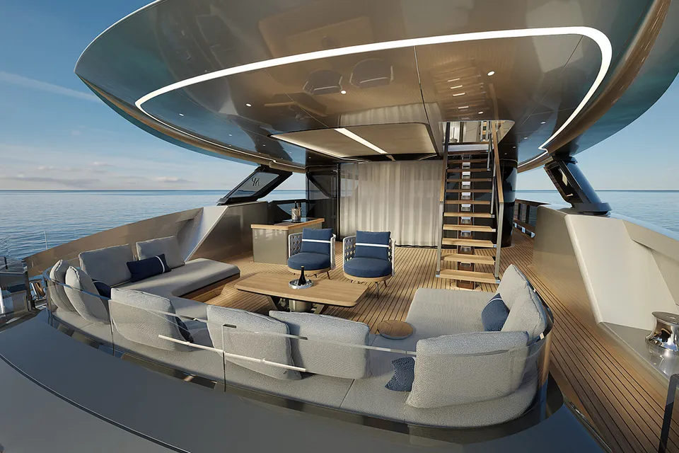 2028 ISA Yachts Granturismo 33, photo 17