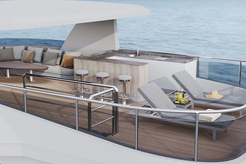 2028 Bering Yachts B88, photo 6