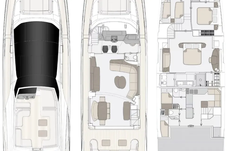 Yb, 2019 Azimut S10, layout 1