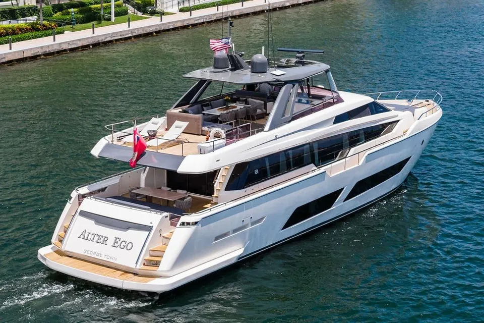 Alter Ego, 2018 Ferretti 850, photo 7