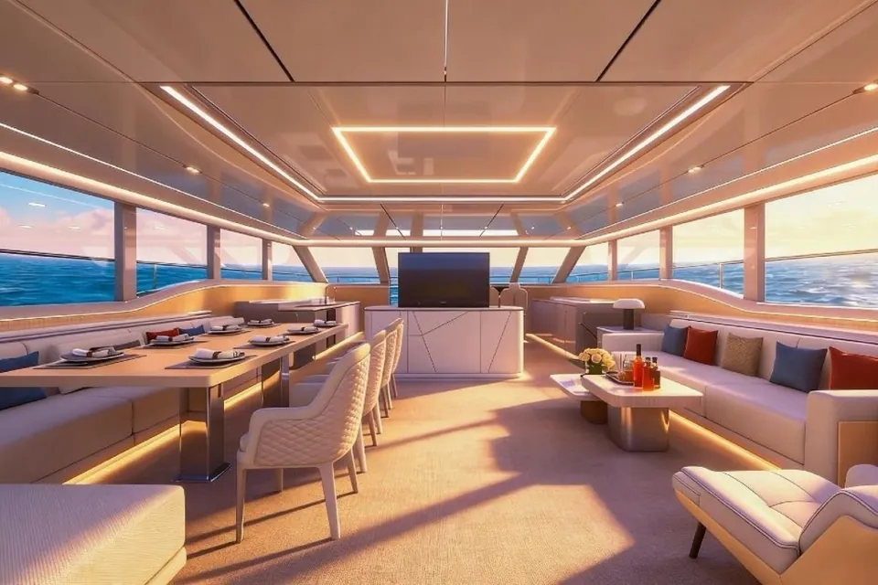 2026 Diamond Yachts EF66 Power Catamaran, photo 2
