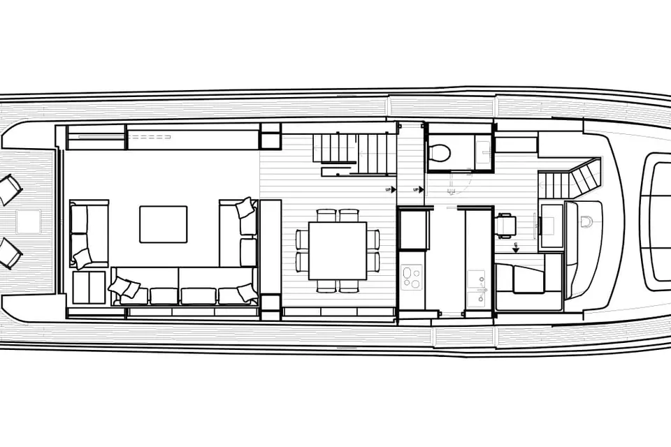 Nadinka, 2024 Sanlorenzo SL86, layout 2