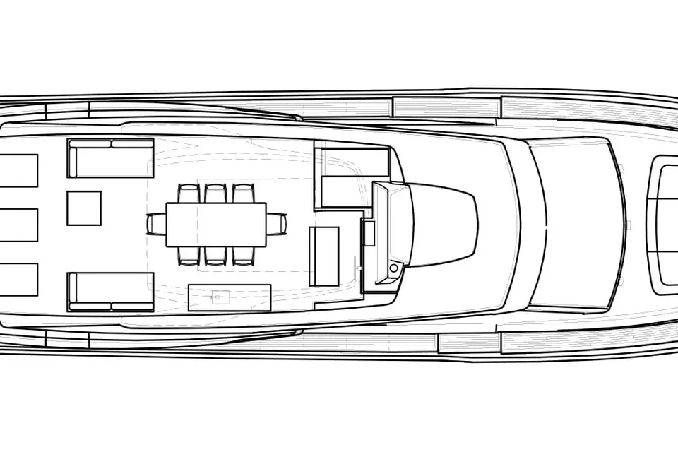 Nadinka, 2024 Sanlorenzo SL86, layout 4