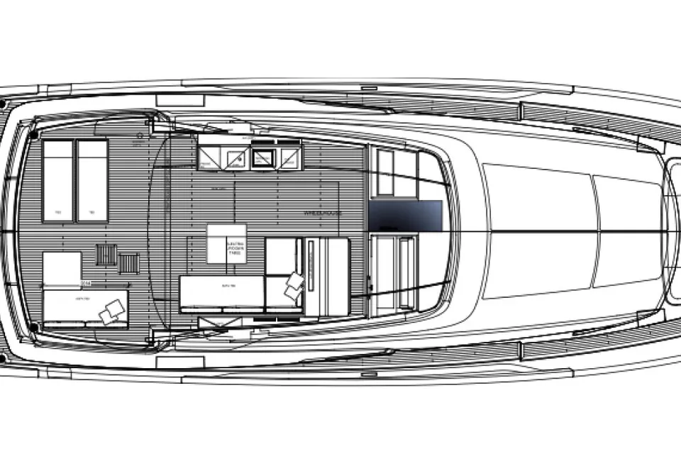 Lydia, 2021 Sanlorenzo SX88, layout 2