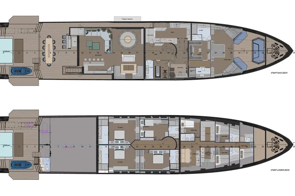 2028 Numarine 47MXP, photo 16