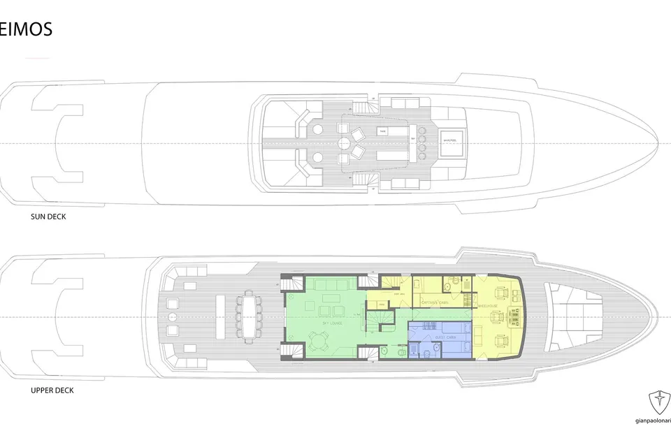 Deimos, 2028 Aegean Yacht Custom, layout 3