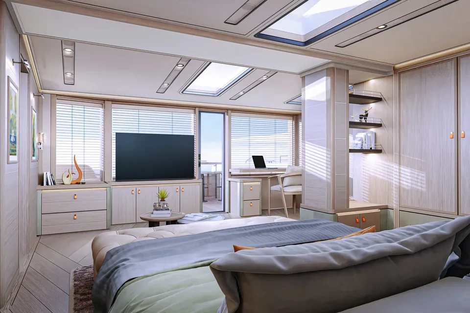 Project Polaris, 2028 Custom 128ft Catamaran, photo 10