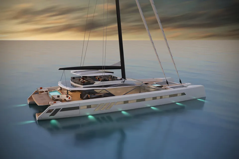 Project Polaris, 2028 Custom 128ft Catamaran, photo 13