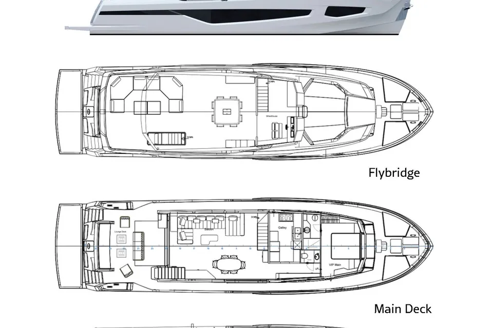 2026 Numarine 27XP, layout 1
