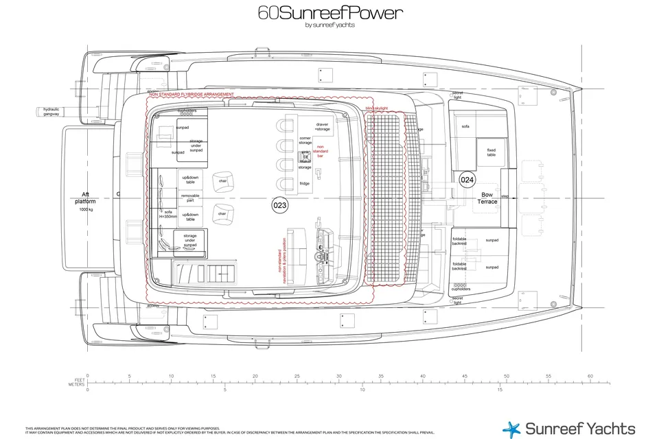 2026 Sunreef Yachts 60 Sunreef Power, layout 5