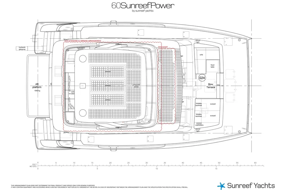 2026 Sunreef Yachts 60 Sunreef Power, layout 7
