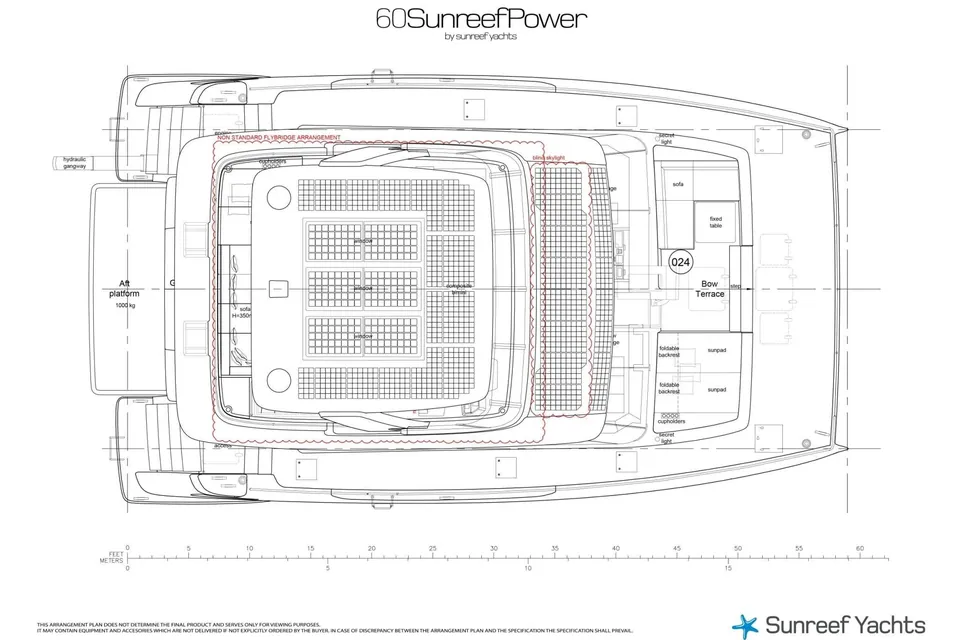 2026 Sunreef Yachts 60 Sunreef Power, layout 8