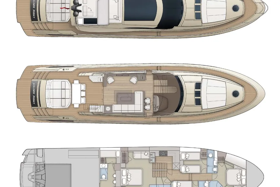 Sarnico Grande Hull #3, 2026 Cantieri di Sarnico Sarnico Grande, layout 1