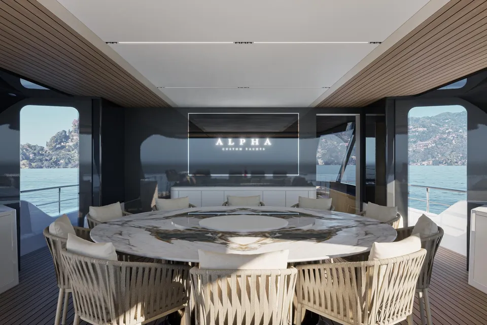 2027 Alpha Custom Yachts Squalo 90, photo 8