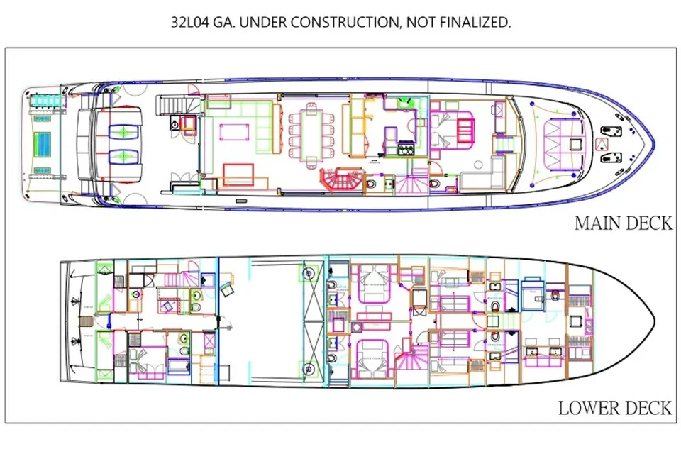 Carbon Copy, 2022 Ocean Alexander 32L, layout 2