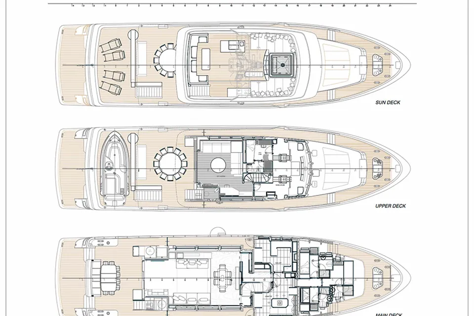 2015 Cantiere Delle Marche Darwin Class 102, layout 1