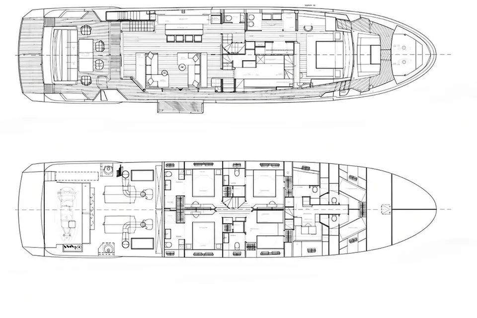 Marea, 2021 Sanlorenzo SL102 Asymmetric, layout 2