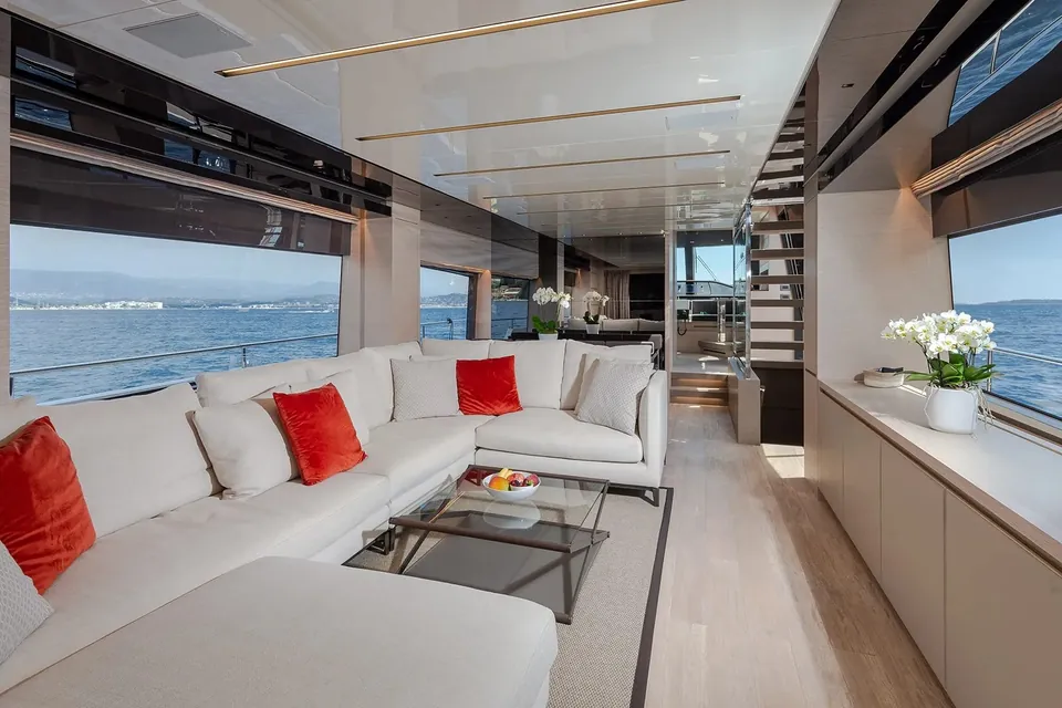 Regine of Cannes, 2021 Sanlorenzo SL78, photo 4