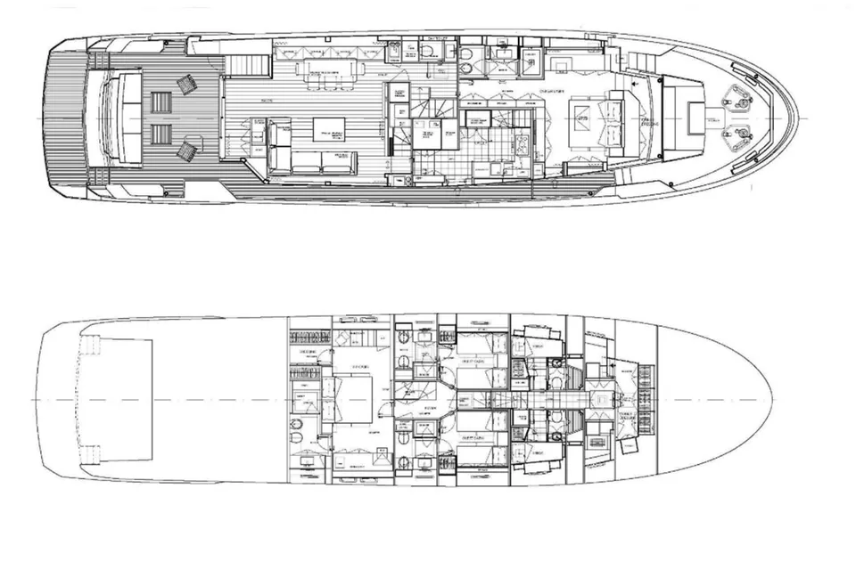 Jacki 8, 2020 Sanlorenzo SL96 Asymmetric, layout 2