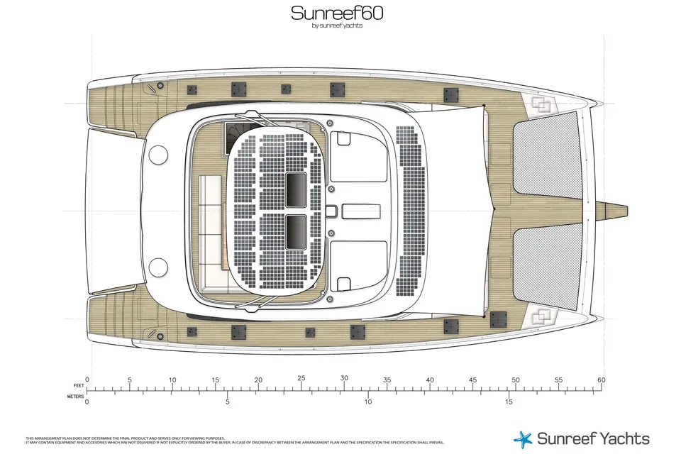 Oya, 2025 Sunreef Yachts Sunreef 60, layout 1