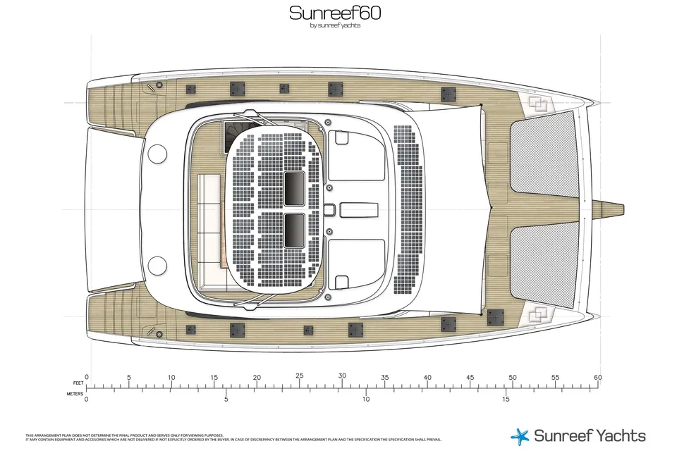 Oya, 2025 Sunreef Yachts Sunreef 60, layout 2