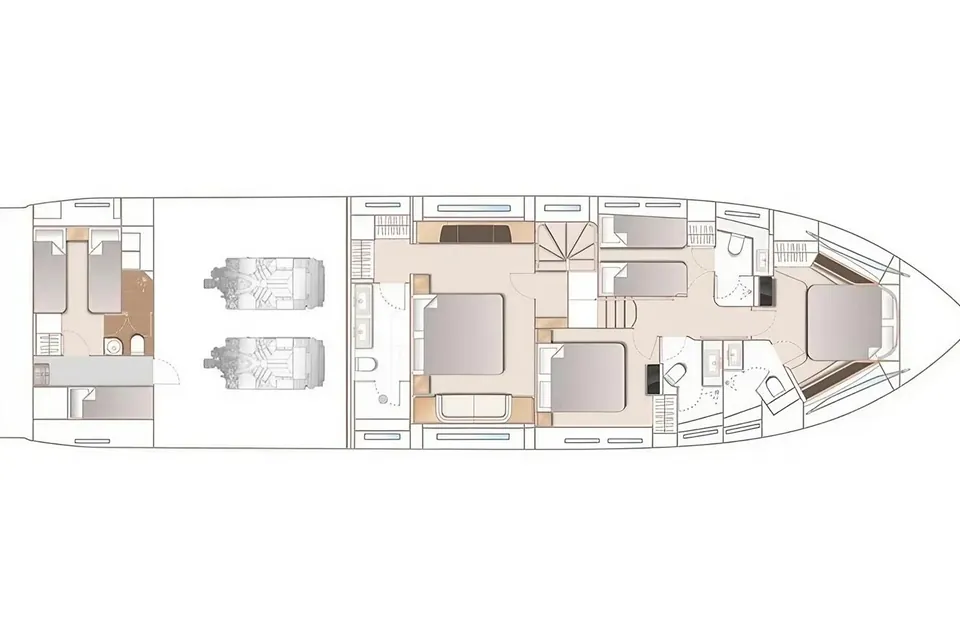 Ragarda, 2020 Princess Y75, layout 3