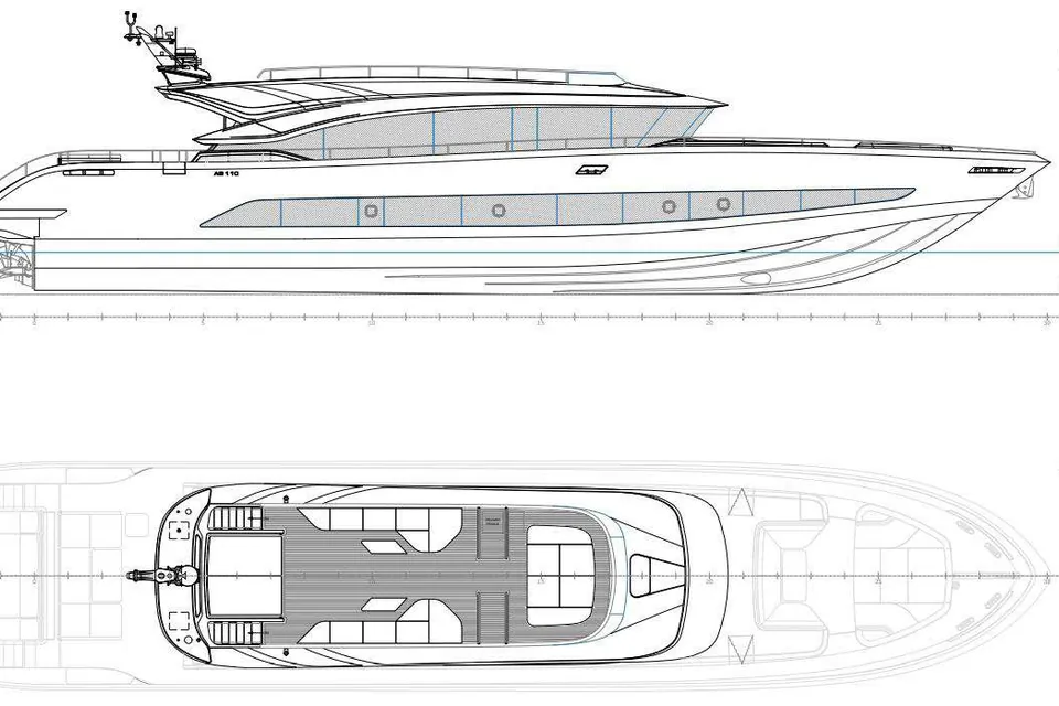2025 AB Yachts AB 110, layout 1