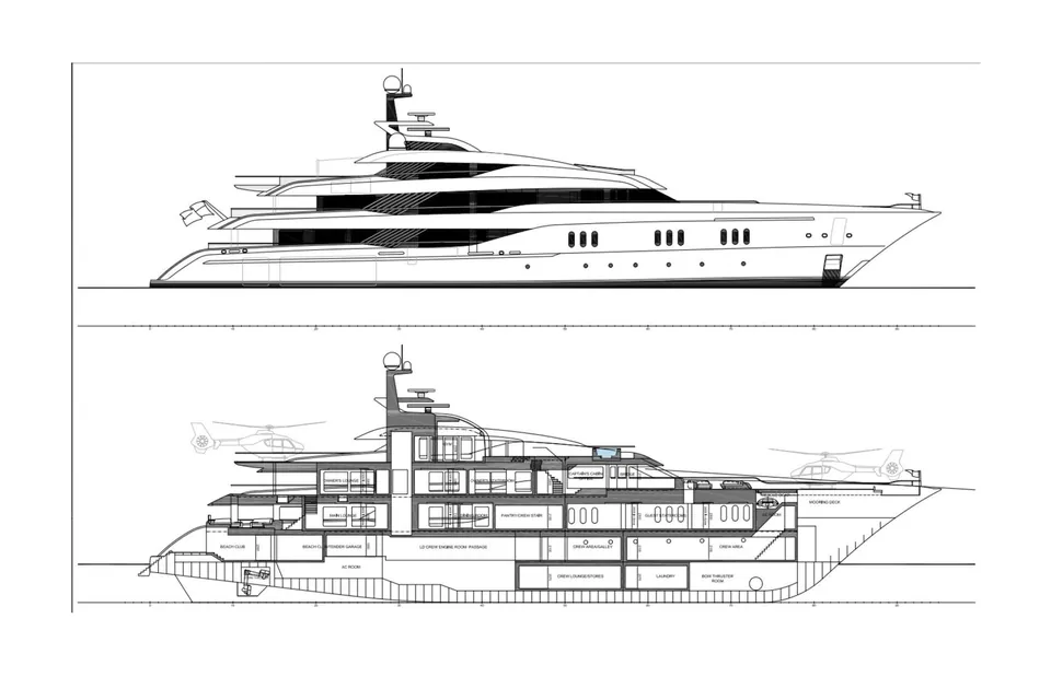 Vanish, 2021 Feadship Custom, layout 1
