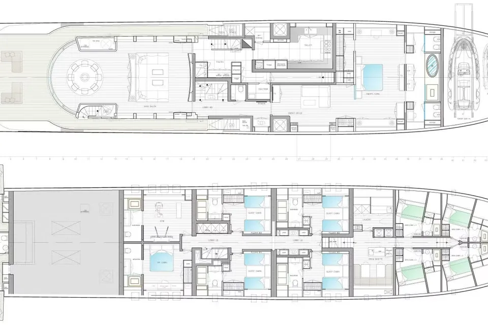 Wider 170, 2027 Wider Yachts, layout 1