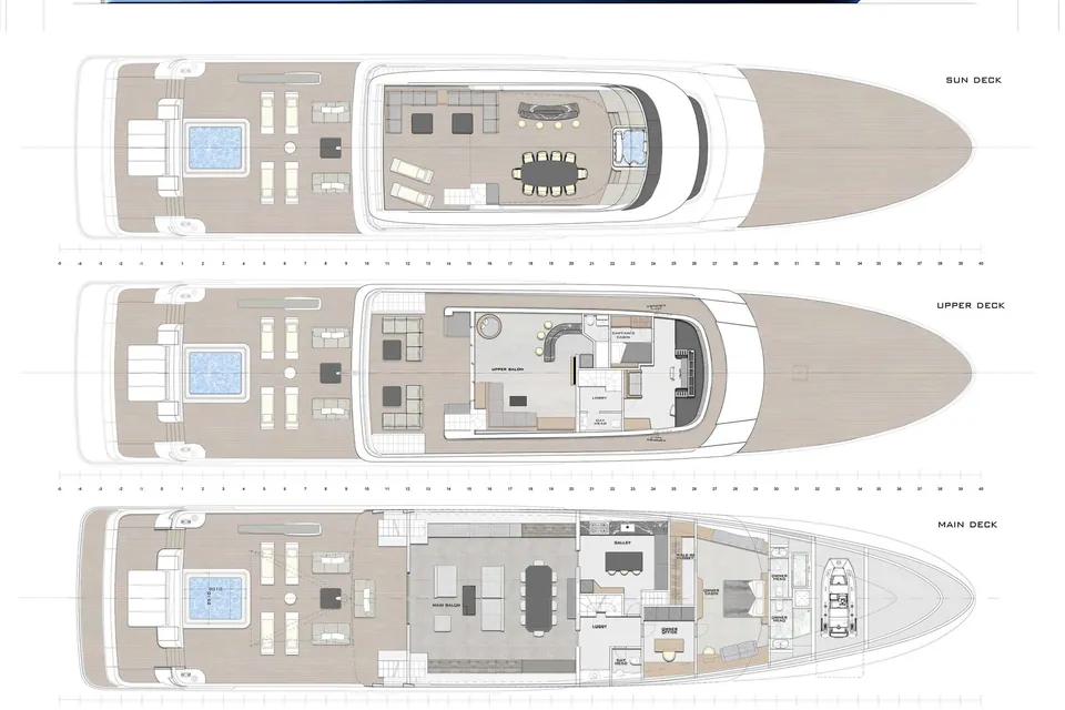 Project Freedom, 2028 SES Yachts Custom, layout 2