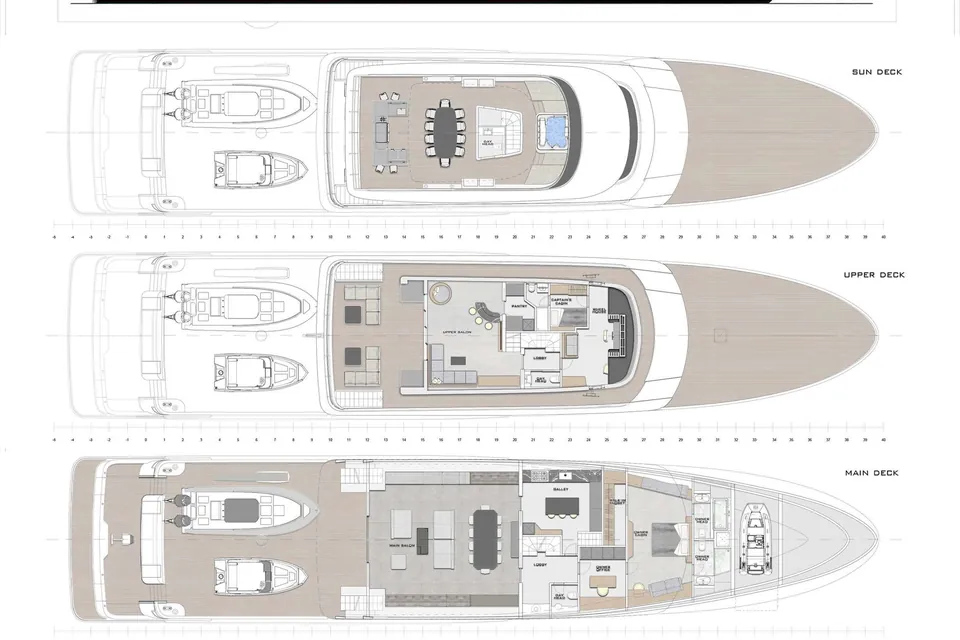 Project Freedom, 2028 SES Yachts Custom, layout 3