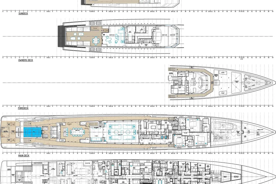Silver Edge, 2028 Silver Yachts, layout 1