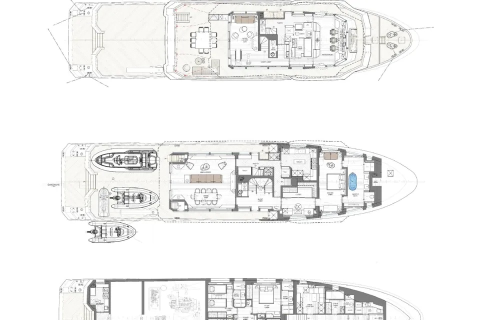 Ice Explorer 40M, 2029 Cantieri Navali di Termoli, layout 1