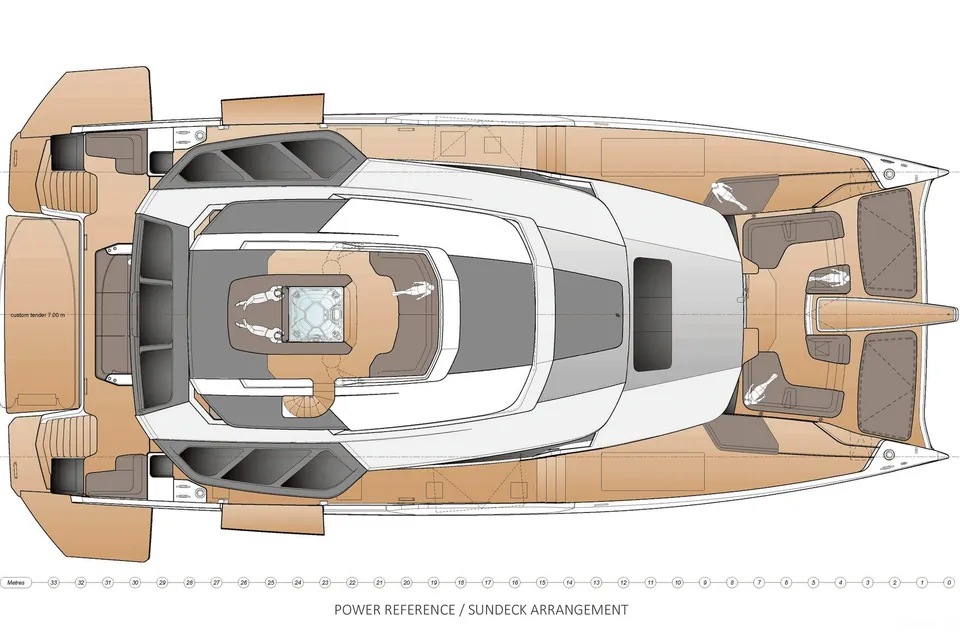 FPY 120, 2028 Fountaine Pajot, layout 2