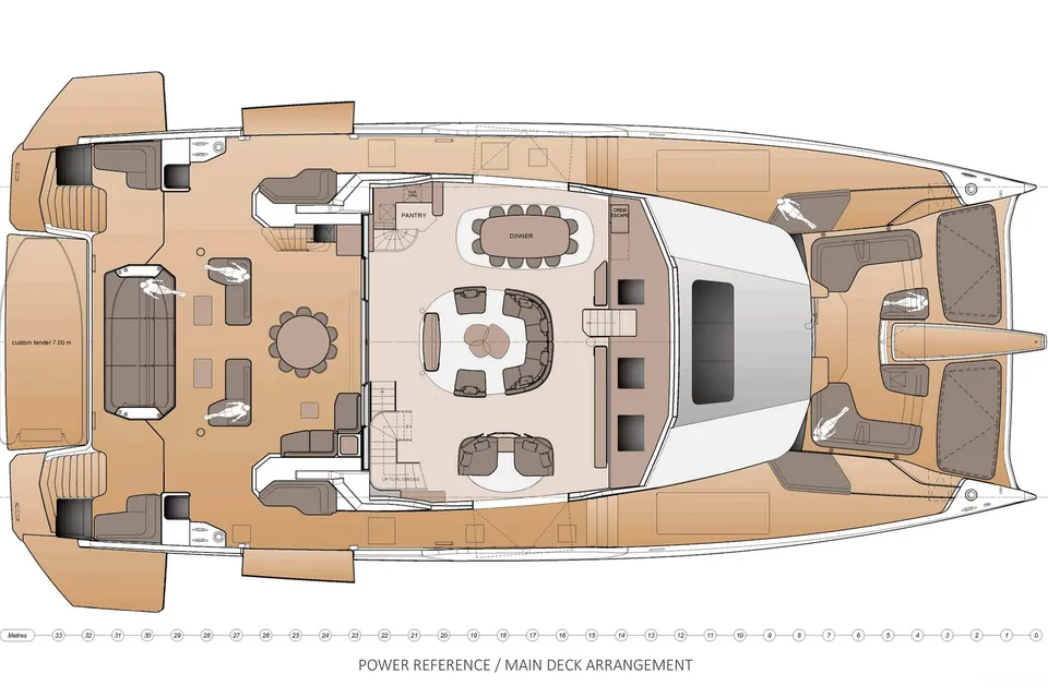 FPY 120, 2028 Fountaine Pajot, layout 4