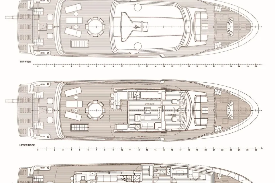 Widespace Explorer, 2027 Cantieri Navali di Termoli, layout 1