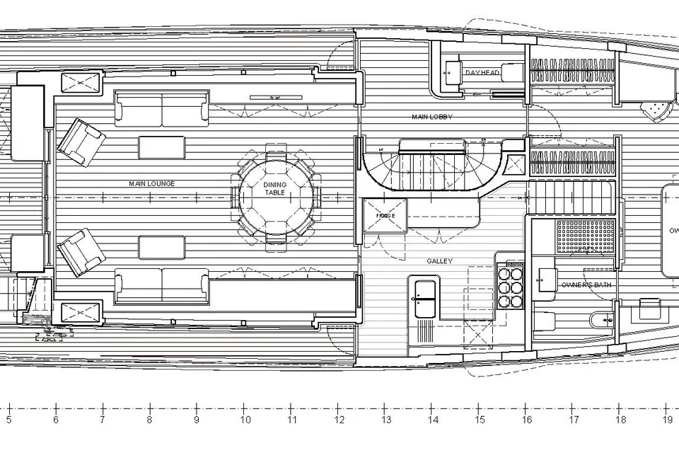 Widespace Explorer, 2027 Cantieri Navali di Termoli, layout 3